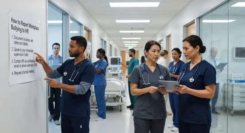 how to report workplace bullying to hr