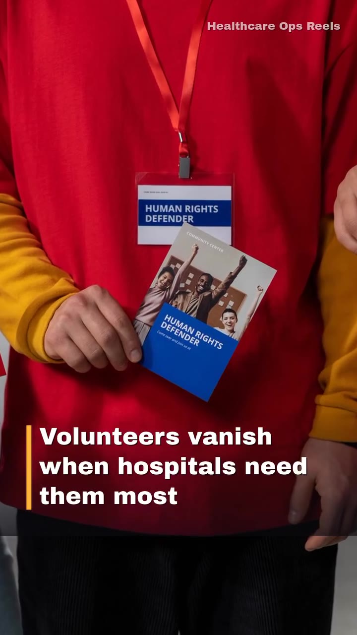 Your hospital volunteers are a hidden workforce — and most programs manage them with a paper sign-in sheet.