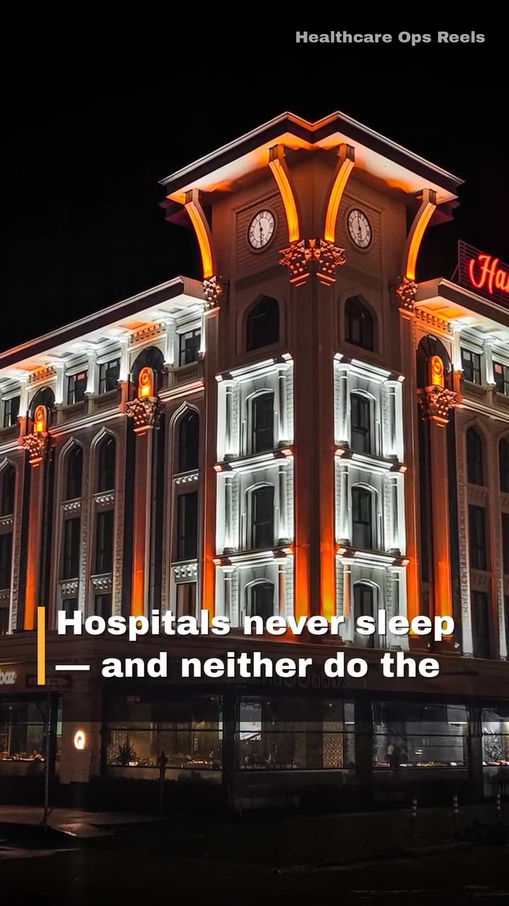 Your hospital lights are on right now — in rooms no one is using.