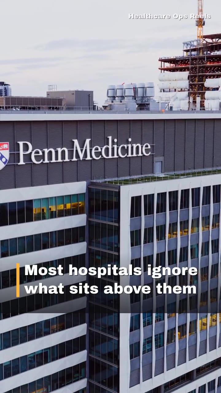 The most overlooked asset in your hospital is above your head.