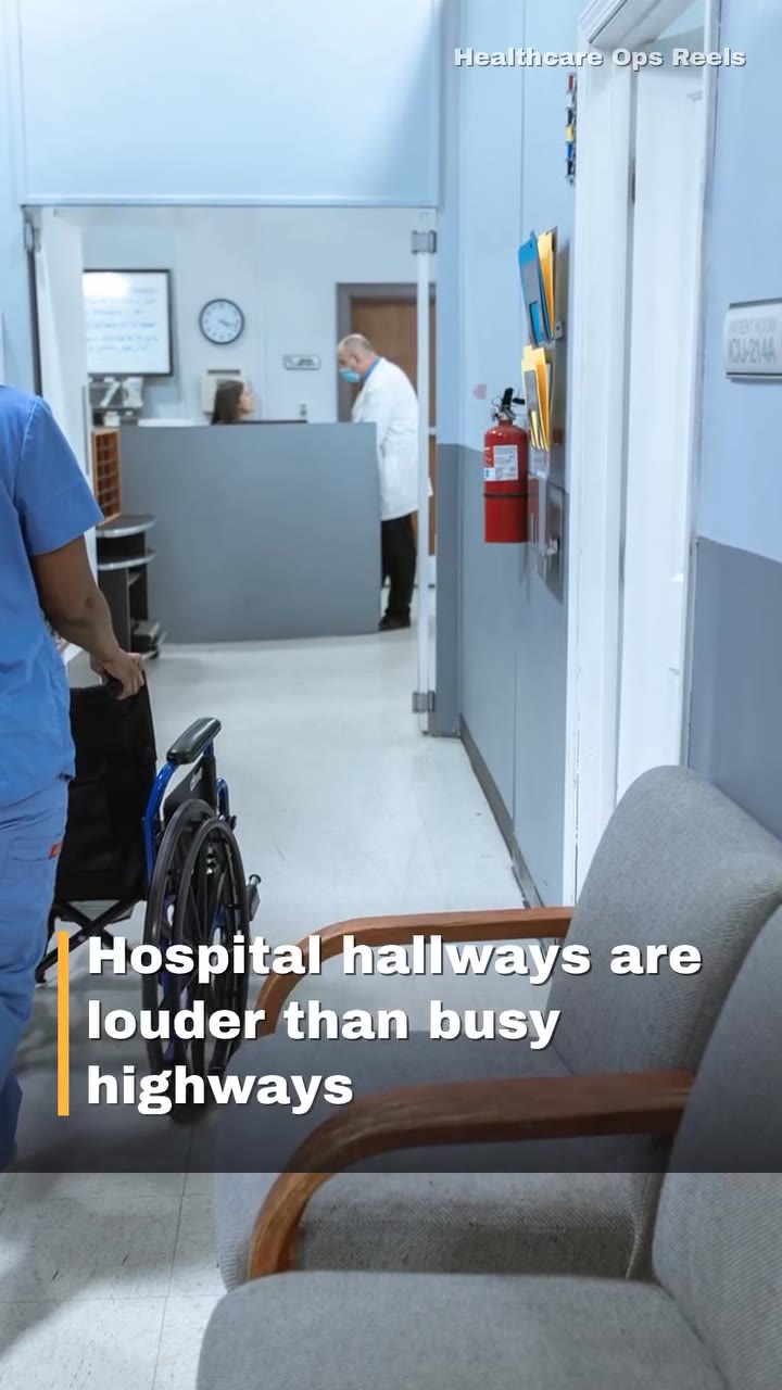 Your hospital's noise problem is a clinical problem.